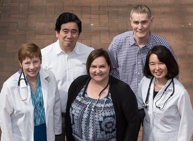 Some of the lead physicians at the NIH Undiagnosed Disease Network site in Seattle. 
