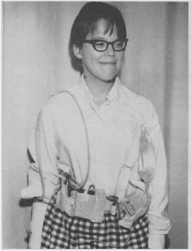 patient being infused with portable infusion system