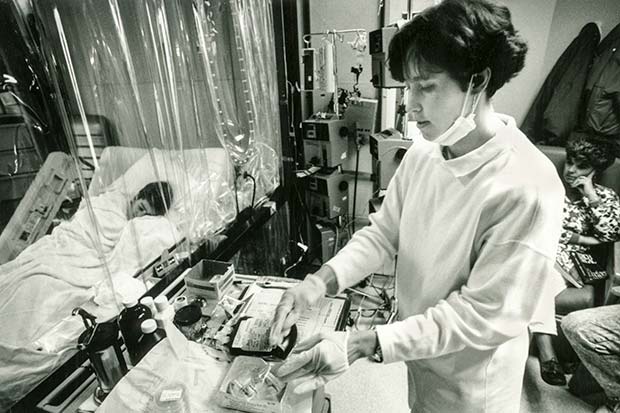 Bone Marrow transplantation isolation room