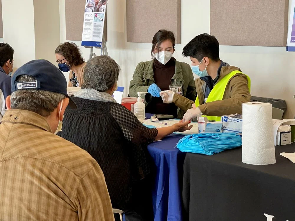 Students at EndoCares annual fair