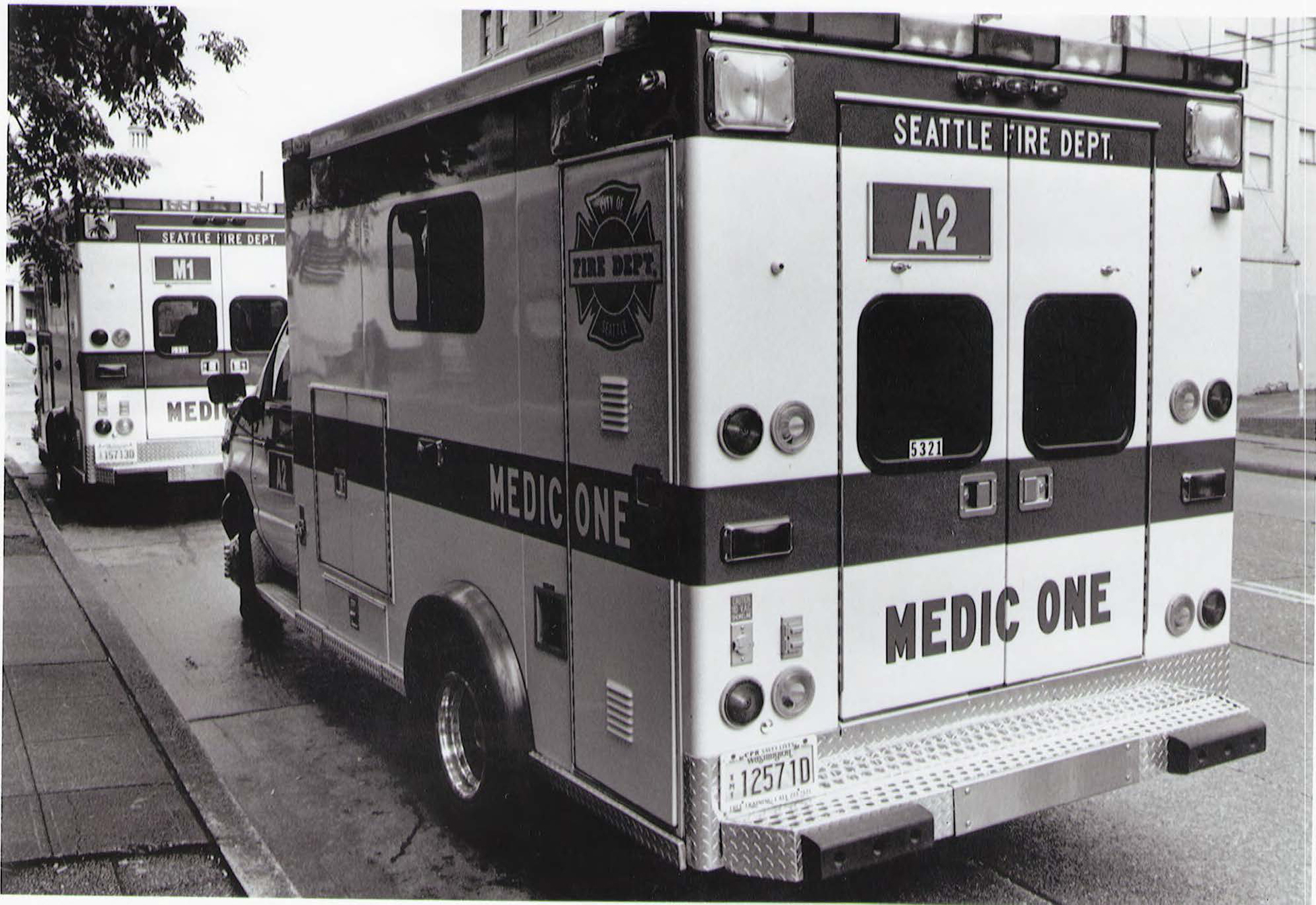 Medic One ambulance